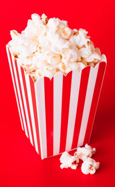 Popcorn en suikerspin acties